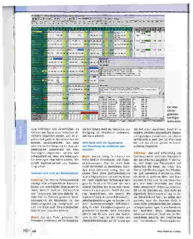 Vorschauseite 3: (Arbeits-)Zeit ist Geld