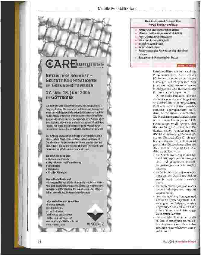 Vorschauseite 4: Eine Versorgungslücke schließen