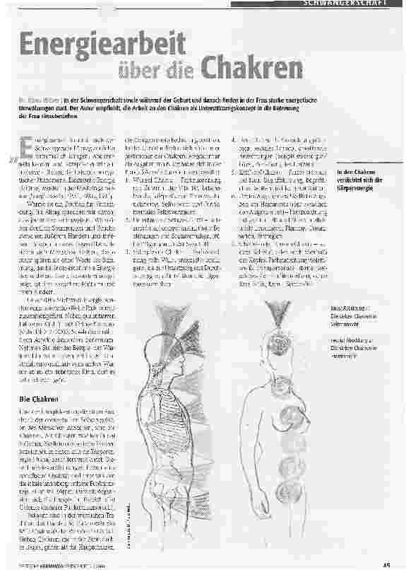 Vorschauseite 1: Energiearbeit über die Chakren