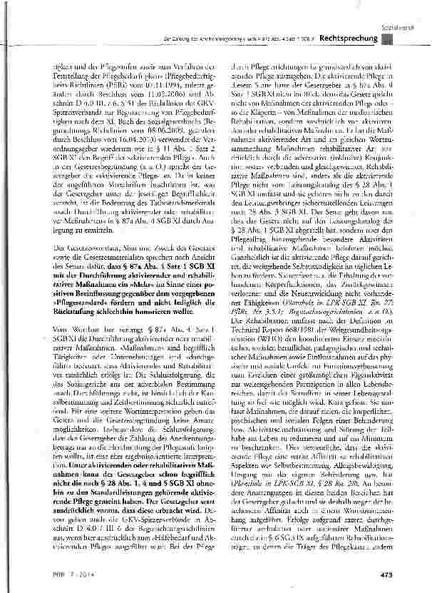 Vorschauseite 5: Zur Zahlung des Anerkennungsbetrags nach § 87a Abs. 4 Satz 1 SGB XISGB XI § 43, § 87a Abs. 4 Satz 1
