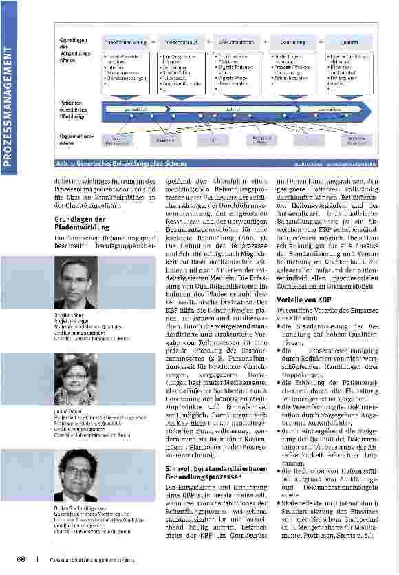 Vorschauseite 2: Effiziente und sichere Prozesse durch klinische Behandlungspfade