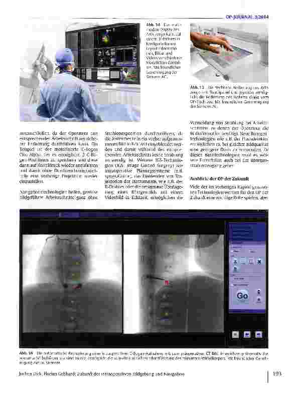 Vorschauseite 6: Zukunft der intraoperativen Bildgebung und Navigation