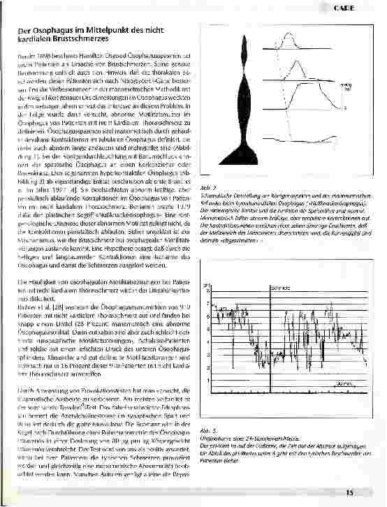 Vorschauseite 3: Der nicht kardiale Thoraxschmerz Differentialdiagnose und -therapie