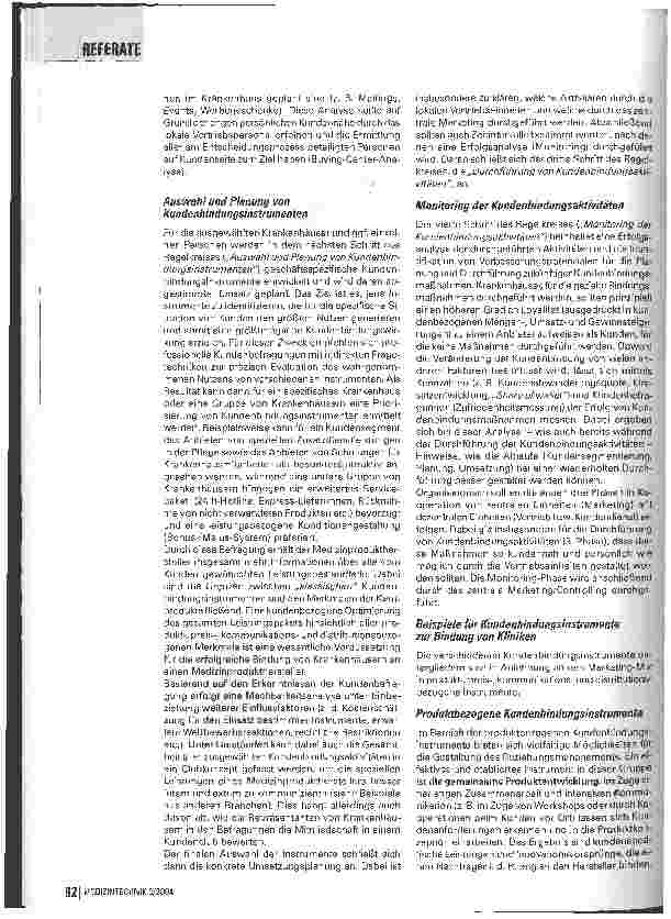Vorschauseite 5: Erfolgreiches Kundenbindungsmanagement Umfeldentwicklungen als Herausforderung für etablierte Kundenbeziehungen