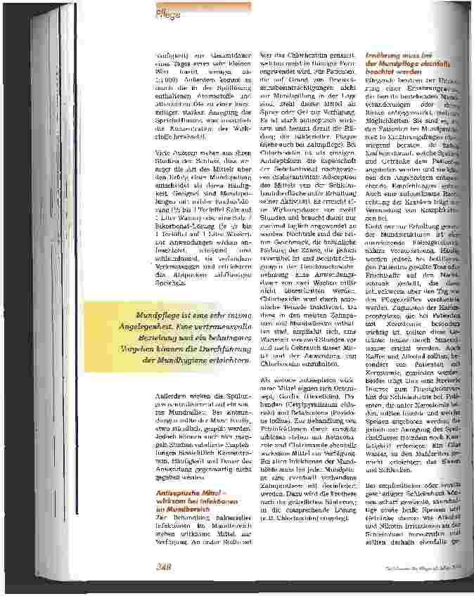 Vorschauseite 5: Pflegeziel: Mundgesundheit Mundhygienische Maßnahmen auf dem wissenschaftlichen Prüfstand