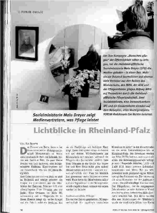 Vorschauseite 1: Lichtblicke in Rheinland-Pfalz