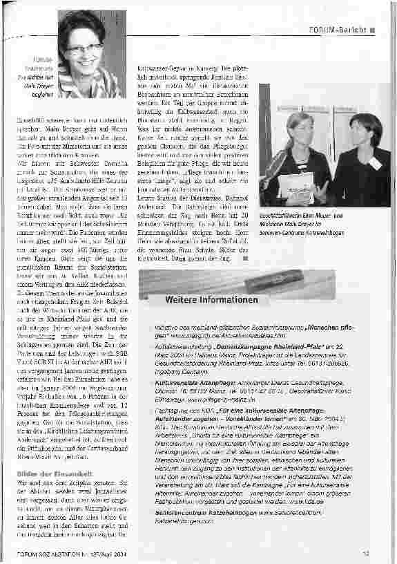 Vorschauseite 4: Lichtblicke in Rheinland-Pfalz