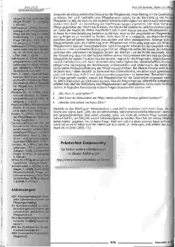 Vorschauseite 5: Macht und Pflege