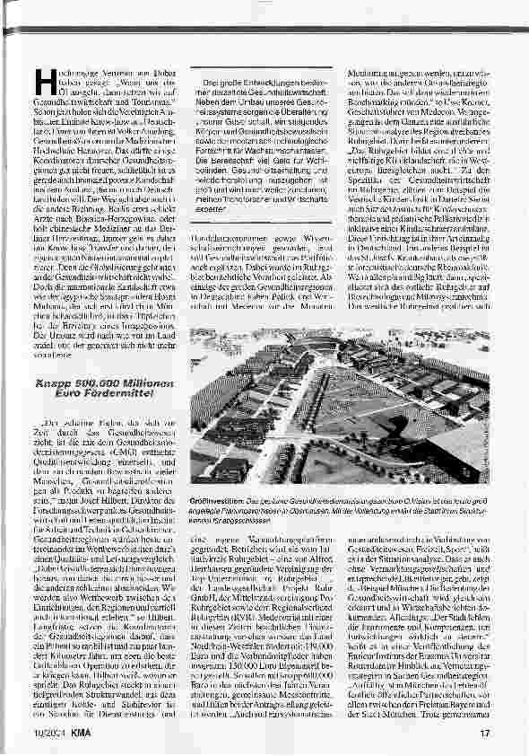 Vorschauseite 2: Deutschland wird gesund