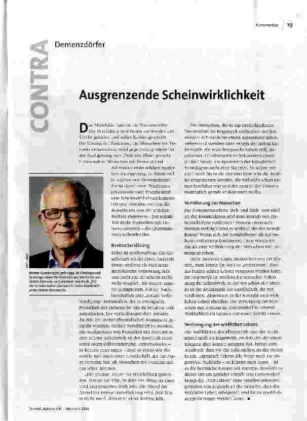 Vorschauseite 2: Warum eigentlich nicht?