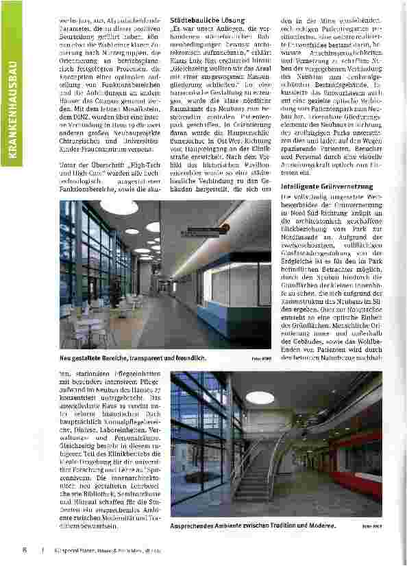 Vorschauseite 3: High-Tech und High-Care