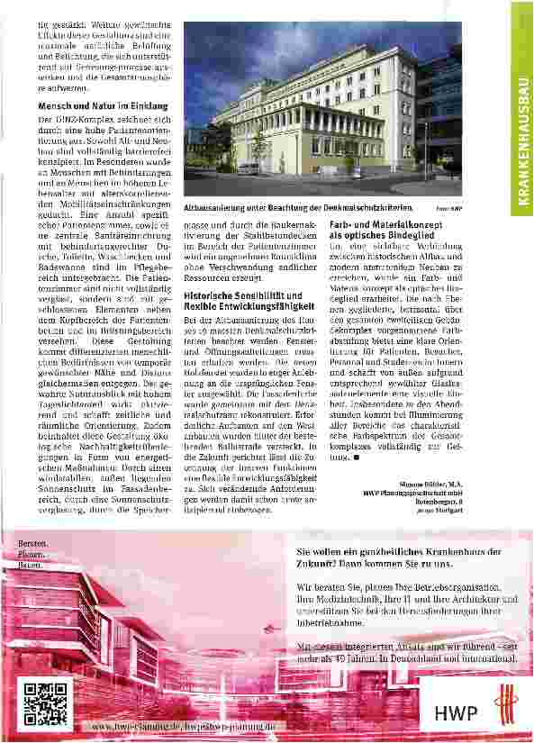 Vorschauseite 4: High-Tech und High-Care