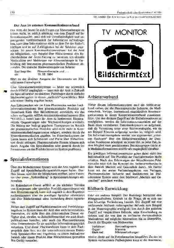 Vorschauseite 2: Das Krankenhaus im Komminikationsverbund
