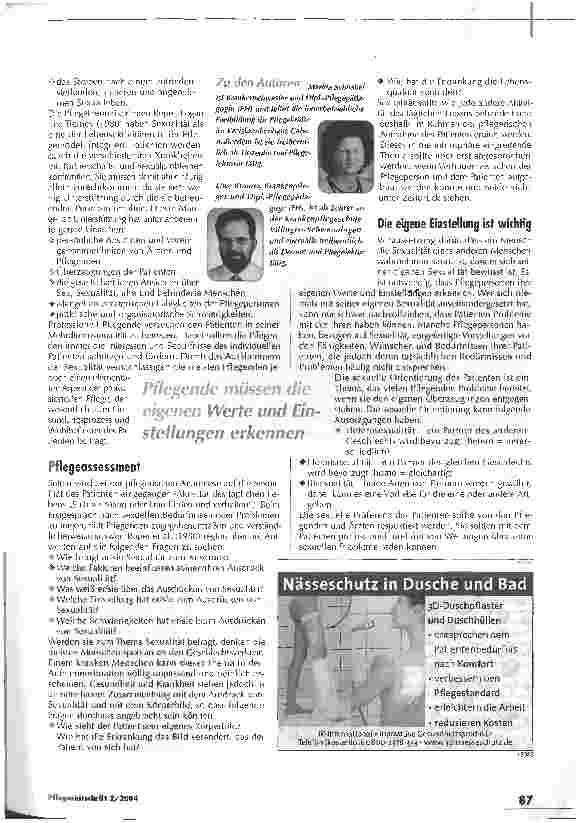 Vorschauseite 3: Ein Tabu braucht seinen Platz im Alltag