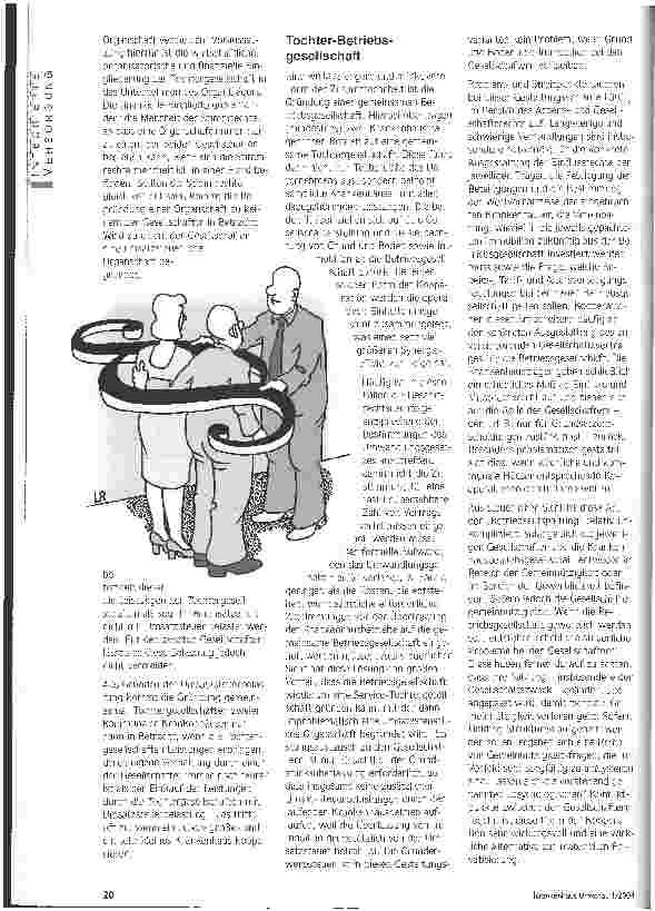Vorschauseite 3: Gleich und gleich gesellt sich gern Rechtliche und steuerliche Aspekte bei Kooperationsund Fusionsvorhaben