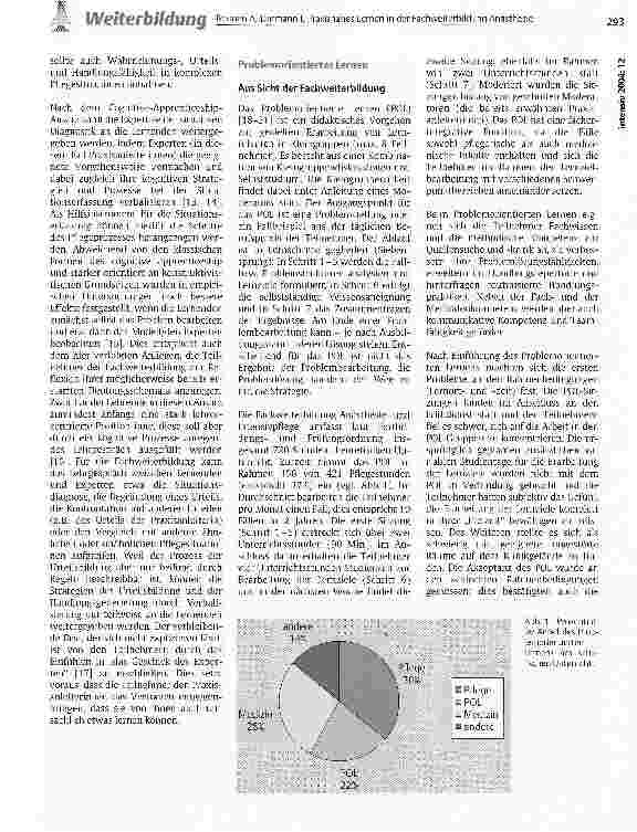 Vorschauseite 4: Praxisnahes Lernen in der Fachweiterbildung Anästhesieund Intensivpflege