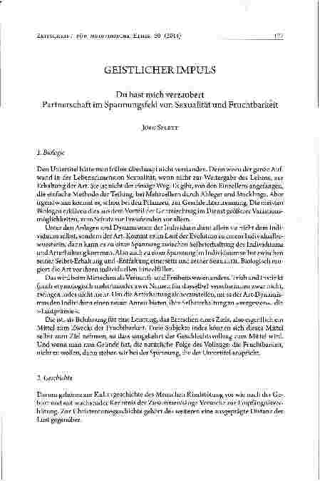 Vorschauseite 1: GEISTLICHER IMPULS