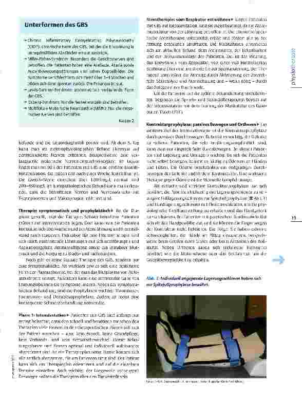 Vorschauseite 2: Therapie des Guillain-Barre-Syndroms Impulse für periphere Nerven