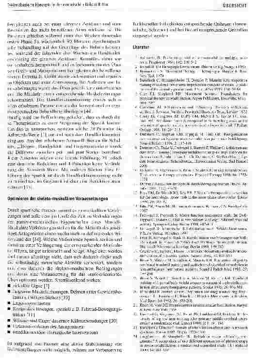 Vorschauseite 5: Evidenzbasierte Konzepte in der motorischen Rehabilitation