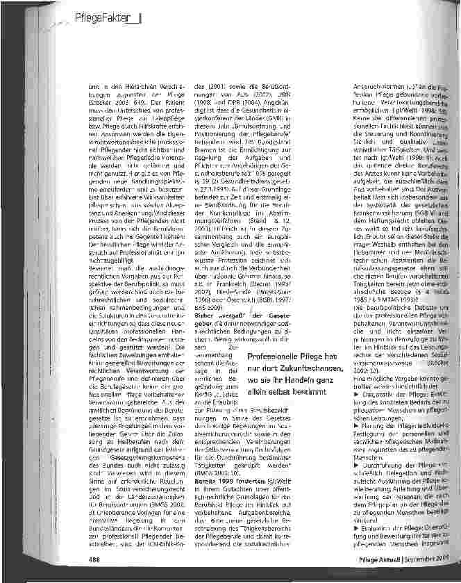 Vorschauseite 4: Professionelle Pflege Dimensionen