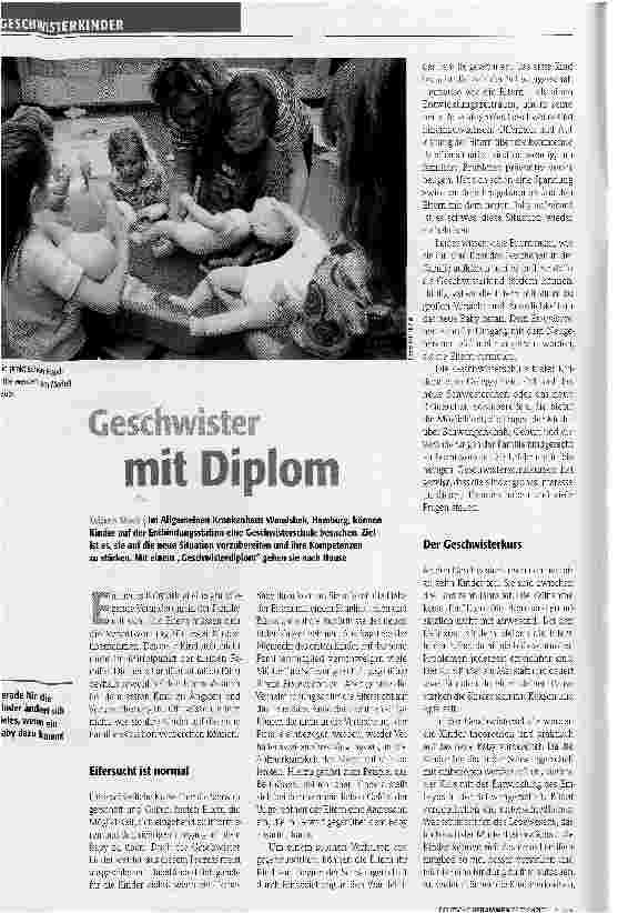 Vorschauseite 1: Geschwister mit Diplom