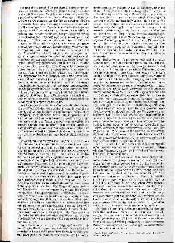 Vorschauseite 2: Die Bedeutung des therapeutischen Klimas bei der Behandlung Alkoholkranker