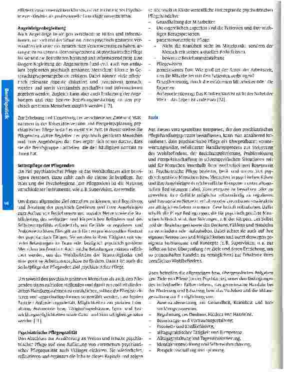Vorschauseite 6: Annäherung an Wesen und Inhalte pflegerischer Handlungsprozesse in der Psychiatrie Zur Strukturierung, Reflexion und Darstellung psychiatrischer Pflege