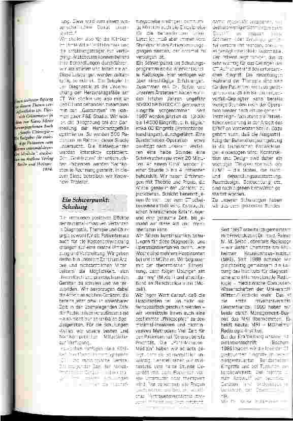 Vorschauseite 3: Interdisziplinär forschen, vernetzte Strukturen schaffen EFMT-High-Tech und High Feeling