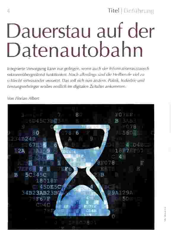 Vorschauseite 1: Dauerstau auf der Datenautobahn