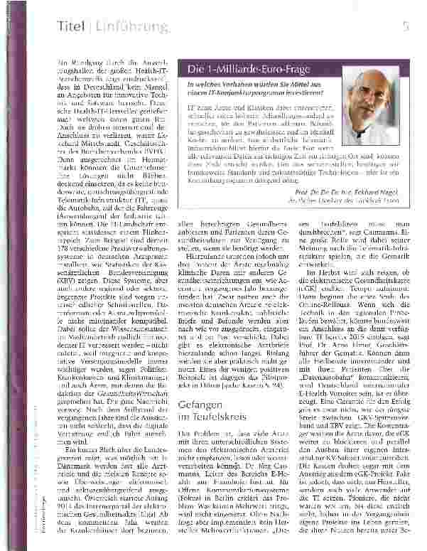 Vorschauseite 2: Dauerstau auf der Datenautobahn