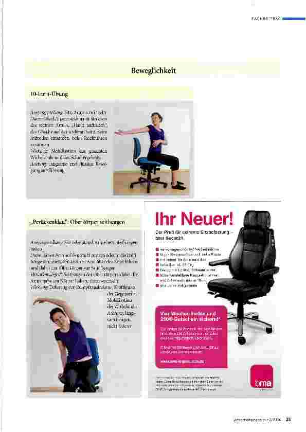 Vorschauseite 4: Fitnessoase Arbeitsplatz