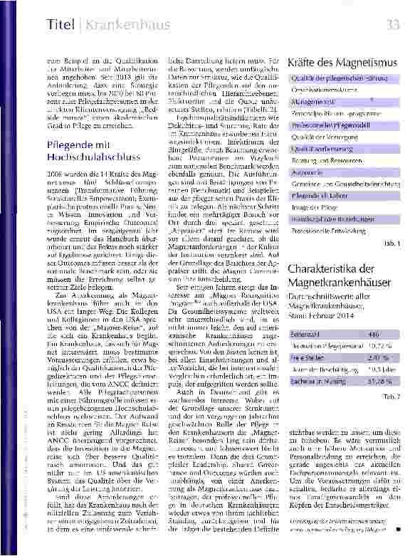 Vorschauseite 2: Anziehende Kliniken