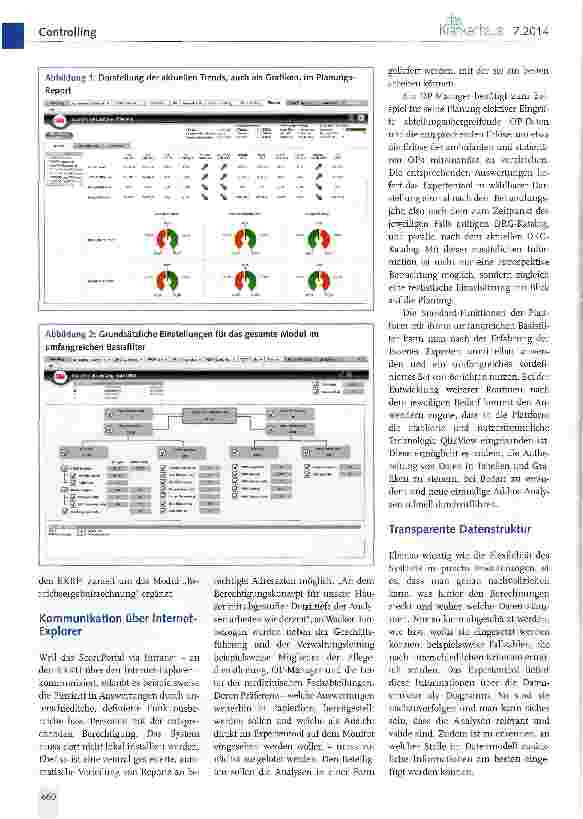 Vorschauseite 2: Medizincontrolling und Controlling an den KKRH in Essen