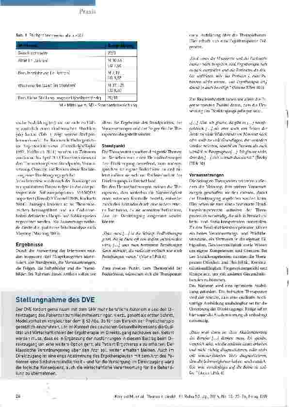 Vorschauseite 2: Therapie direkt