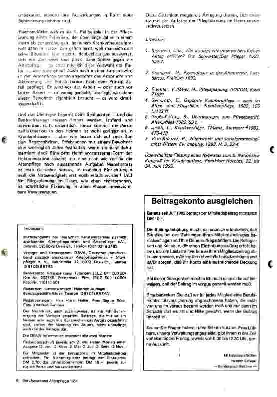 Vorschauseite 3: Pflegeplanung in der stationären Altenhilfe