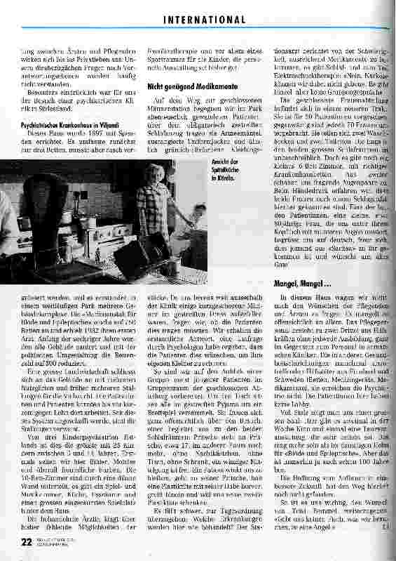 Vorschauseite 4: Die Pflege in Estland Besuch des Deutschen Berufsverbandes für Pflegeberufe in Osteuropa