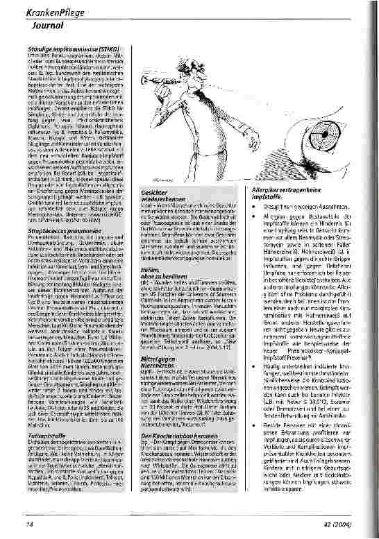 Vorschauseite 5: Impfen - Mythos und Wirklichkeit