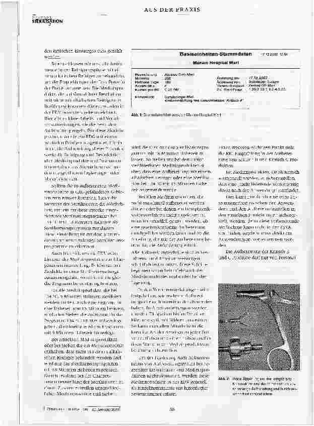 Vorschauseite 6: Einstufung von Medizinprodukten gemäß der Anlage 7 der RKI-Richtlinie und praktische Konsequenzen