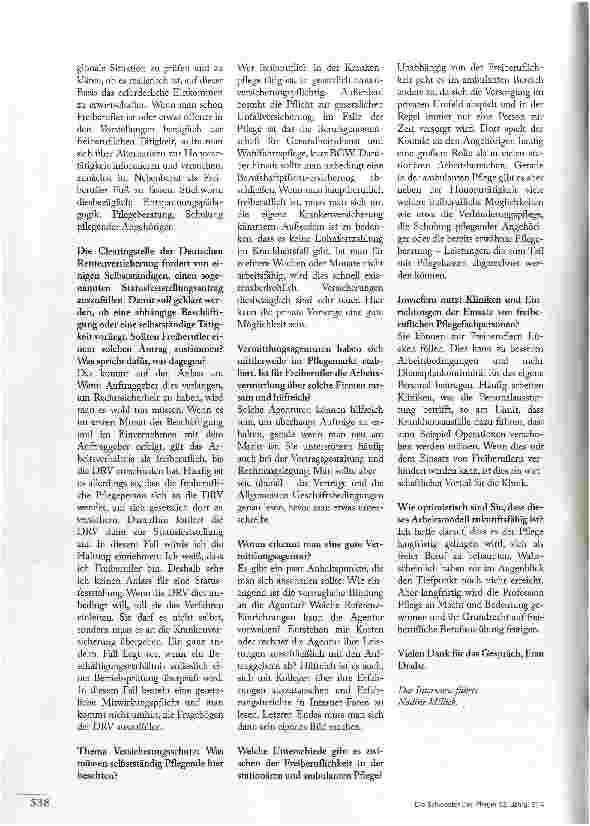 Vorschauseite 3: TIEFPUNKT NOCH NICHT ERREICHT