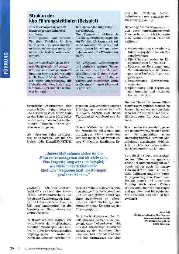 Vorschauseite 4: Wie wir führen
