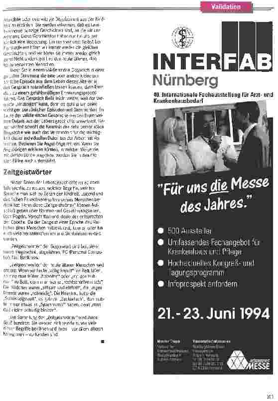 Vorschauseite 4: Validierende Gespräche Wege aus dem Nebel der Verwirrtheit