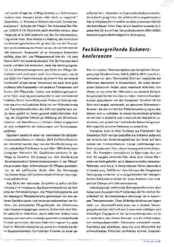 Vorschauseite 4: Woche für das Leben 2004 Die Würde des Menschen am Ende seines Lebens