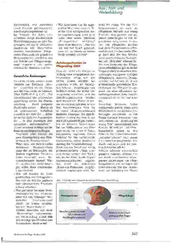 Vorschauseite 2: Praxisanleitung und PraxisbegleitungAnforderungen der Zukunft, Teil 1