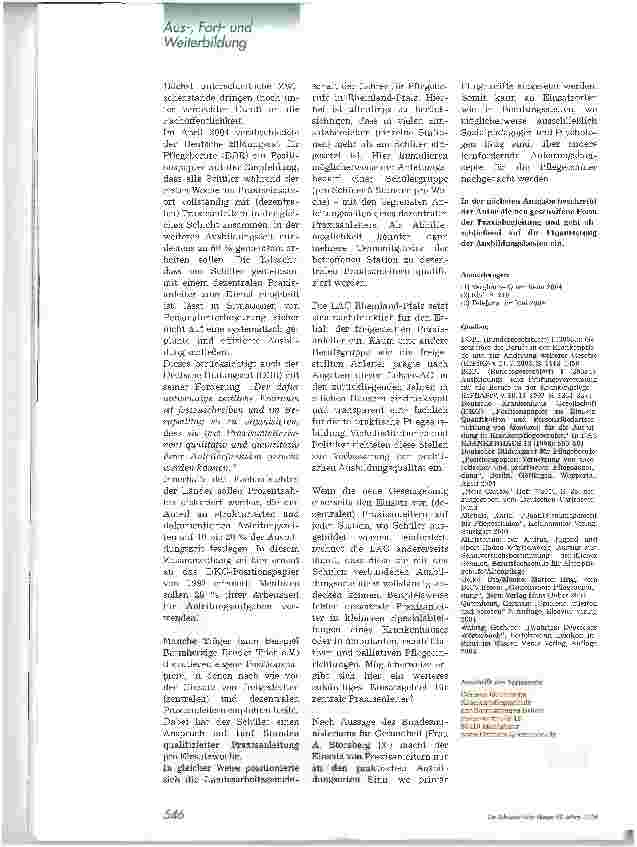 Vorschauseite 5: Praxisanleitung und PraxisbegleitungAnforderungen der Zukunft, Teil 1