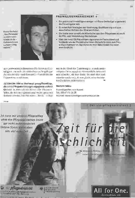 Vorschauseite 2: Freiwilligenmanagement zentral steuern