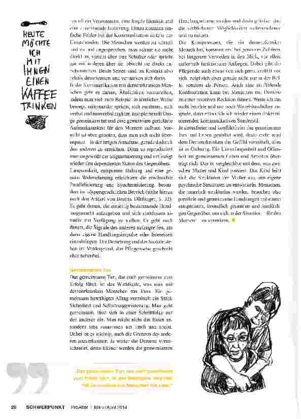 Vorschauseite 3: Depression und Demenz Teil 2: Kommunikation bei Demenz