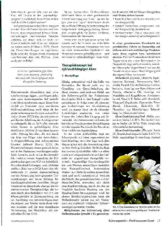 Vorschauseite 2: Zyklusabhängige Akne