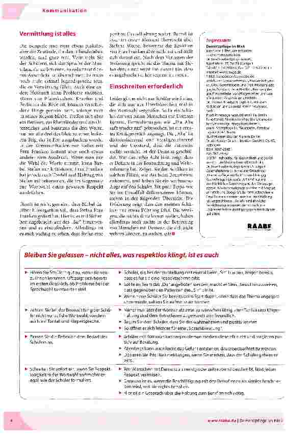 Vorschauseite 2: Alter, was geht?