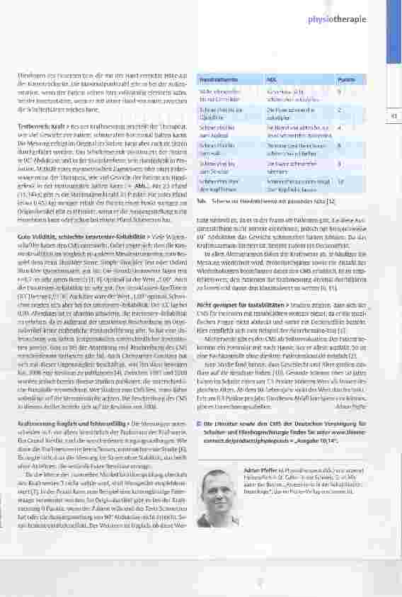 Vorschauseite 2: Die Schulterfunktion beurteilen