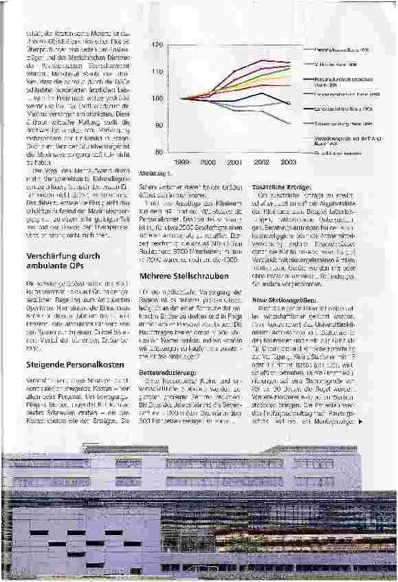 Vorschauseite 2: Kraftakt für UniklinikSinkende Erlöse zwingen zur Umstrukturierung